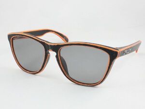 レンズ組換品 オークリー フロッグスキン 偏光サングラス OO9245 ライトグレー ブラック オレンジ/シルバー OAKLEY 日本製偏光レンズ