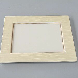  large plate length angle plate picture frame yellow sal063y