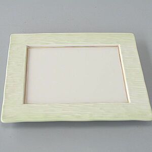  large plate length angle plate picture frame green sal063g