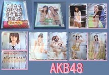 AKB48 フォトアルバム　ジャケ写タオル 付録ポスター　セット　前田敦子　板野友美　大島優子　小嶋陽菜　柏木由紀　渡辺麻友　他_画像1