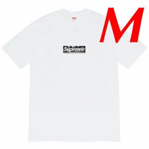 【ホワイトM】Supreme Milan Box Logo Tee シュプリーム ミラノ ボックスロゴ Tシャツ