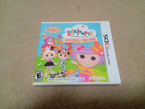 3DS Lalaloopsy Carnival of Friends 北米版　海外版　中古