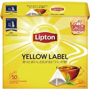 リプトン Yellow LABEL ピラミッド型ティーバック