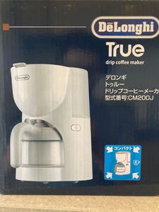 デロンギドリップコーヒーメーカーのご紹介です。型式番号CM200Jです。 デロンギ コーヒーメーカー DeLonghi