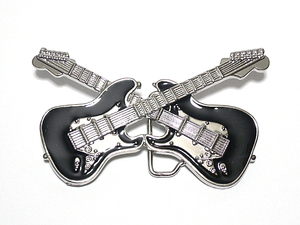 [ belt buckle ] electro * guitar * twin * musical instruments * music *gita list * band 