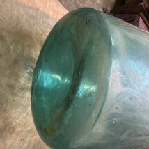 デミジョンボトル ガラスボトル 瓶 昭和レトロ アンティーク ビンテージ インテリア 花瓶 直径35cm 高さ44cm_画像4