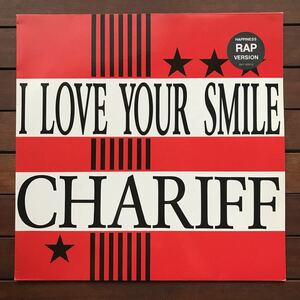 【r&b】Chariff / I Love Your Smile［12inch］オリジナル盤《O-153 9595》