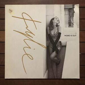 ●【r&b】Kylie Minogue / Word Is Out［12inch］オリジナル盤《R66 9595》