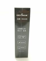 未開封★KEYNICE 急速 電池充電器 18650 充電器 単3 単4 ニカド電池 リチウム電池対応 LCD付き 2種類電池同時充電可能 USB出力機能付き_画像2