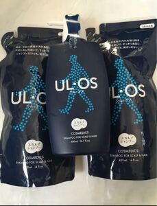 ウル・オス ULOS 薬用スカルプシャンプー ボトル 新品 詰め替え 420ml ウルオス スカルプケア