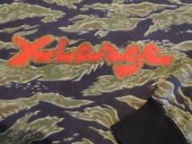 X-LARGE XLARGE エクストララージ CAMO PULLOVER HOODED SWEAT オリーブ Lサイズ 公式HP 完売 人気品 値下げしました！_画像3