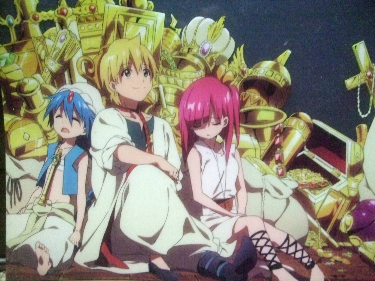 お得な情報満載 Magi マギ 3巻 ペーパー アラジン アリババ モルジアナ その他 Hlt No