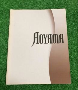  free shipping rare Aoyama herb AOYAMA HARP PLOFILE catalog advertisement manual period thing 