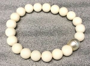  free shipping! beautiful goods good-looking! genuine article south . pearl pearl bracele accessory .. thing outer circumference 21cm sphere diameter 1cm ( river )