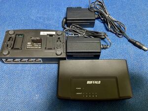 BUFFALO スイッチングハブ LSW3-TX-5EPL 中古品 2台セット