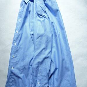 45rpm TINY ギンガムチェックシャツ ブルー 日本製 サイズ4 ビジネスカジュアルの画像9