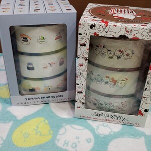 【新品2点セット】3段ピクニックランチボックス
