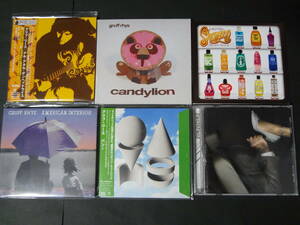 GRUFF RHYS, NEON NEON/candylion,hotel shampoo,american interior,pang! CDx6 グリフ・リース super furry animals ブリットポップ