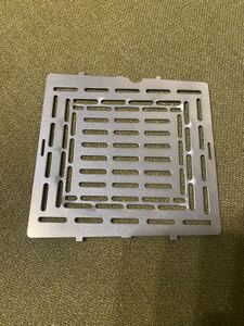 FIREBOX STOVE ファイアボックスストーブ 【グリルプレート小 チタン製】 未使用品 キャンプ アウトドア 焚き火台