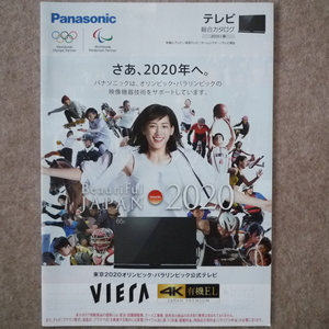 パナソニック テレビ カタログ　ビエラ FZ1000 GX850 VIERA 2019年1月
