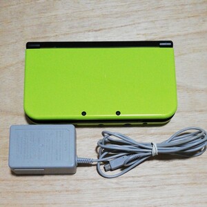Newニンテンドー3DS LL ライム×ブラック 本体