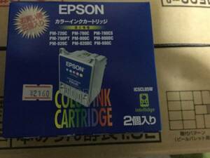 EPSON エプソン IC5CLO5W カラー インクカートリッジ　期限切れ
