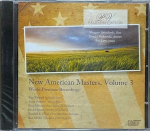 (FN11H)☆アメリカ現代音楽未開封/パリサデ・ヴィルトゥオージ/Palisades Virtuosi/New American Masters, Volume3☆