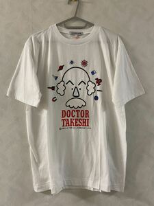 新品 天才・たけしの元気が出るテレビ!! Tシャツ サイズL 元気が出る商事 ビートたけし テリー伊藤 高田純次 松方弘樹 兵藤ゆき 島崎俊郎