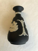 WEDGWOOD ウェッジウッド ブラック　ジャスパー　花瓶　イギリス　ビンテージ_画像5