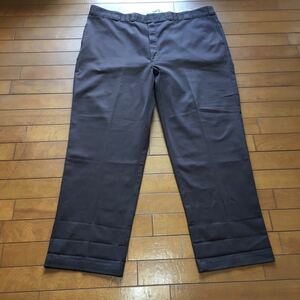 ★ 【 Dickies 】★USA製 TALONジッパー ビンテージワークパンツ★W47程度★P75