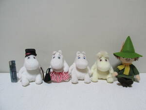  Moomin [ папа * мама * Moomin * поток Len *snaf gold ладонь размер . мешочек с камешками мягкая игрушка сиденье gchi] семья один дом beans 