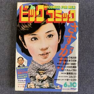 ビッグコミック1984/6/10No.454 さいとう・たかを 石森章太郎 白土三平 上村一夫 真樹日佐夫 手塚治虫 ちばてつや 古谷三敏 土佐の一本釣り