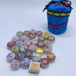 中国雲南　プーアル茶小沱茶各種　30個入り 布製袋付き