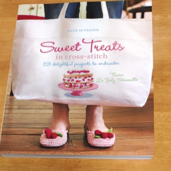 【洋書】Sweet Treats in cross stitch クロスステッチ図案集