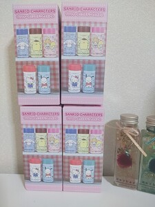 ★サンリオ ミニステンレスボトル ポチャッコ、ハローキティ、ポムポムプリン、シナモンロールの全4種セット★