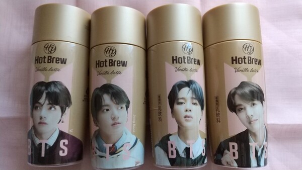 BTSコーヒーボトル4本セット 防弾少年団