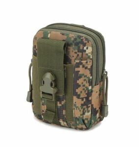 男性の戦術モールポーチベルトウエストパックバッグ小さなポケット軍事ウエストパックポーチ旅行キャンプバッグスタイル１　5~8