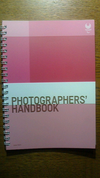 東京パラリンピック PHOTOGRAPHERS'S HANDBOOK★非売品！