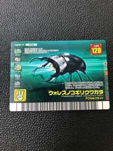 ムシキング　フォレストグリーン　ウォレスノコギリクワガタ　056 　美品　管理番号3516