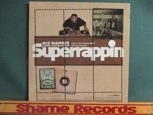 Biz Markie ： Superrappin Vol. II Turn Tha Party Out 12'' c/w Lone Catalysts - Monumental // 落札5点で送料無料