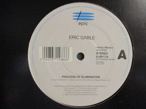 Eric Gable ： Process Of Elimination 12'' c/w Groove Theory - Tell Me // 落札5点で送料無料