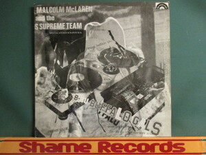 Malcolm McLaren And The World Famous Supreme Team ： Buffalo Gals 12'' // Old School オールドスクール / ブレイクダンス Break Dance