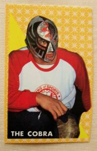  The * Cobra Professional Wrestling стикер наклейка * George Kouya New Japan Showa Retro Vintage RE
