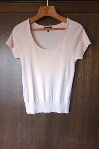 A.P.C. short sleeves cut and sewn | baby pink 