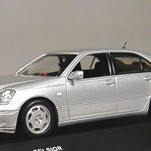 ■即決京商 Jコレクション 1/43【トヨタ セルシオ 2001 (シルバーメタリック) JC05060S 限定品の画像1