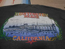 １９９０S JACK'S SURFBOARDS HUNTINGTON BEACH PIER CALIFORNIA サーフィン サーファー カモメ オールドサーフ TシャツSURFING SKATEBOARD_画像1