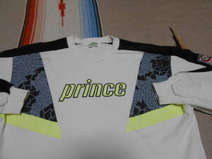 １９９０年代製 PRINCE TENNIS RACKET テニス ラケット ビンテージ スウェット トレーナー ダイワ精工 ウィンブルドン アンドレ アガシ 