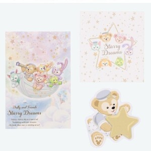 ☆ ポストカード&グリーティングカード ☆ ダッフィー&フレンズスターリードリームス ディズニーシー Duffy Friends