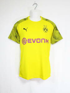 ドルトムント 19-20 プラクティスシャツ ユニフォーム インポート M プーマ PUMA Dortmund BVB ドイツ サッカー シャツ