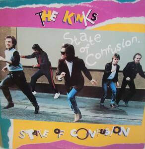 匿名・送料無料！　キンクス　ＬＰアルバム「ステイト・オヴ・コンフュージョン」The Kinks State Of Confusion 